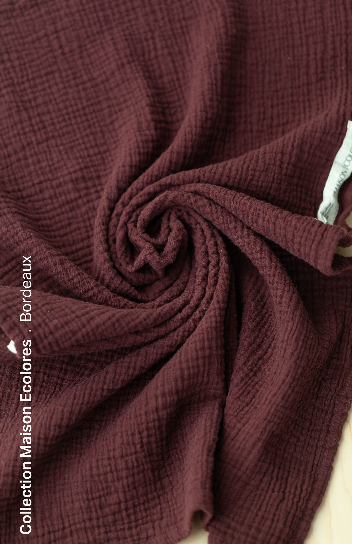 Débarbouillette gaufrée