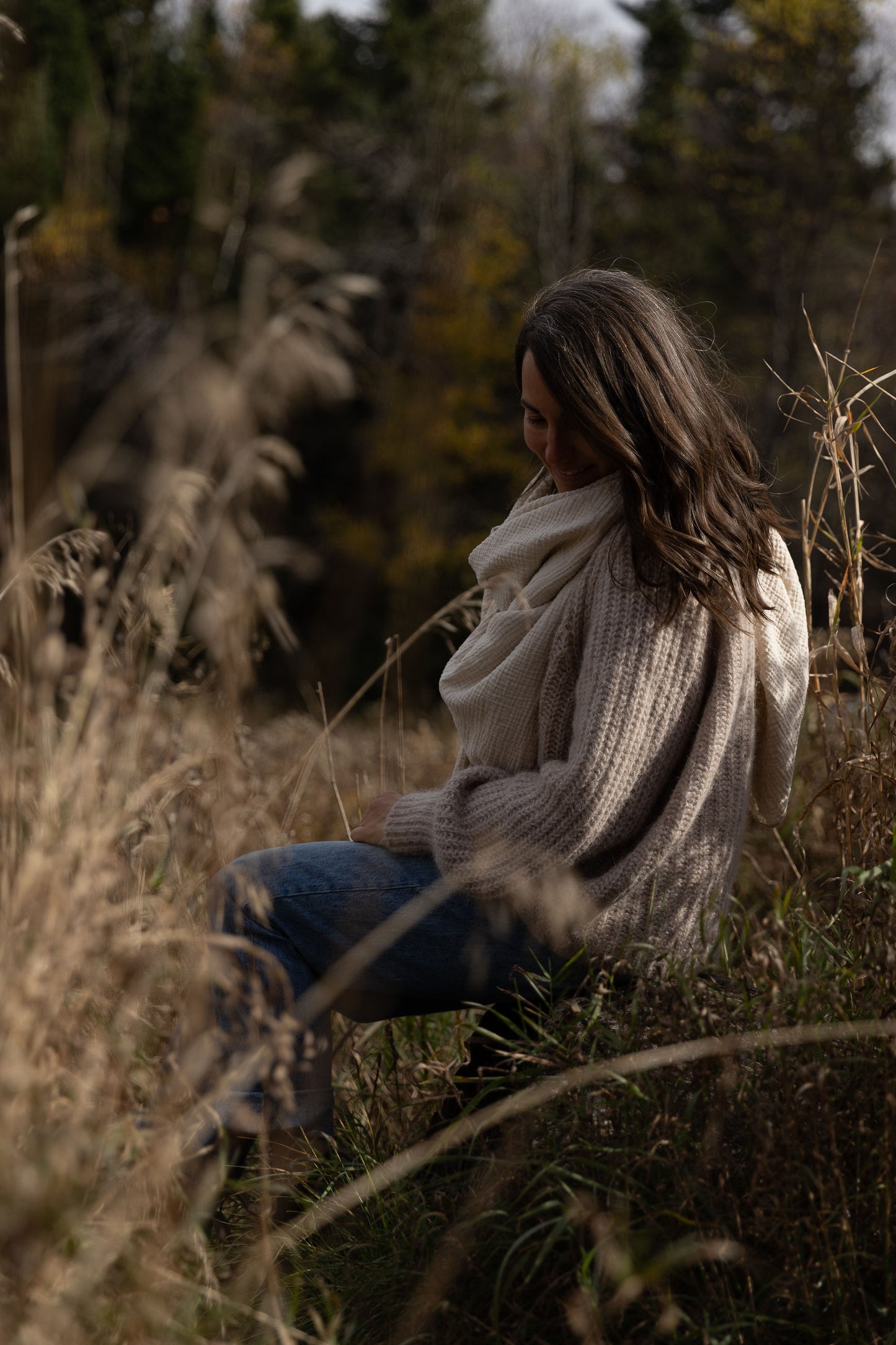 Foulard Bohème Lin & Coton - 5 en 1