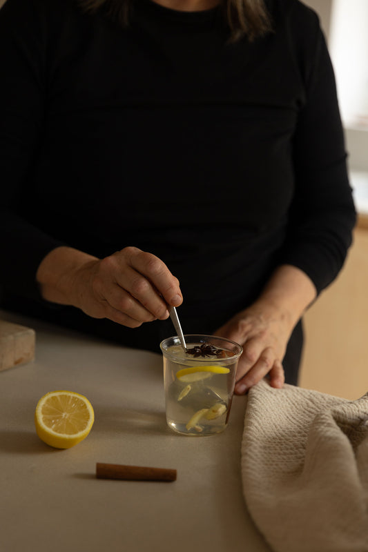 Serviette à main Lin & Coton