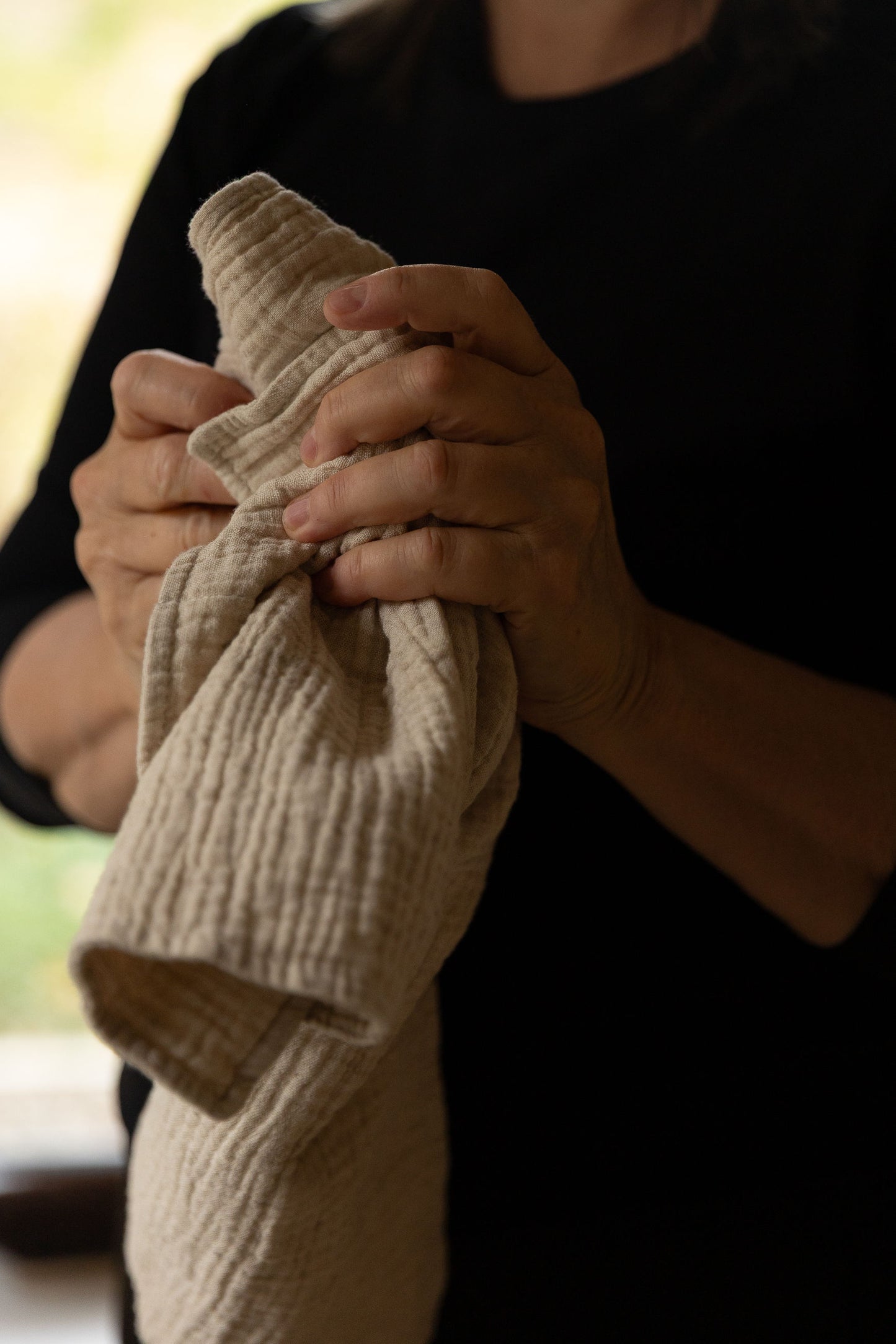 Serviette à main Lin & Coton