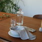 Serviettes de table double épaisseur/Grande lavette - Lin & Coton