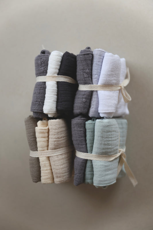 Ensemble 3 lavettes / lingettes