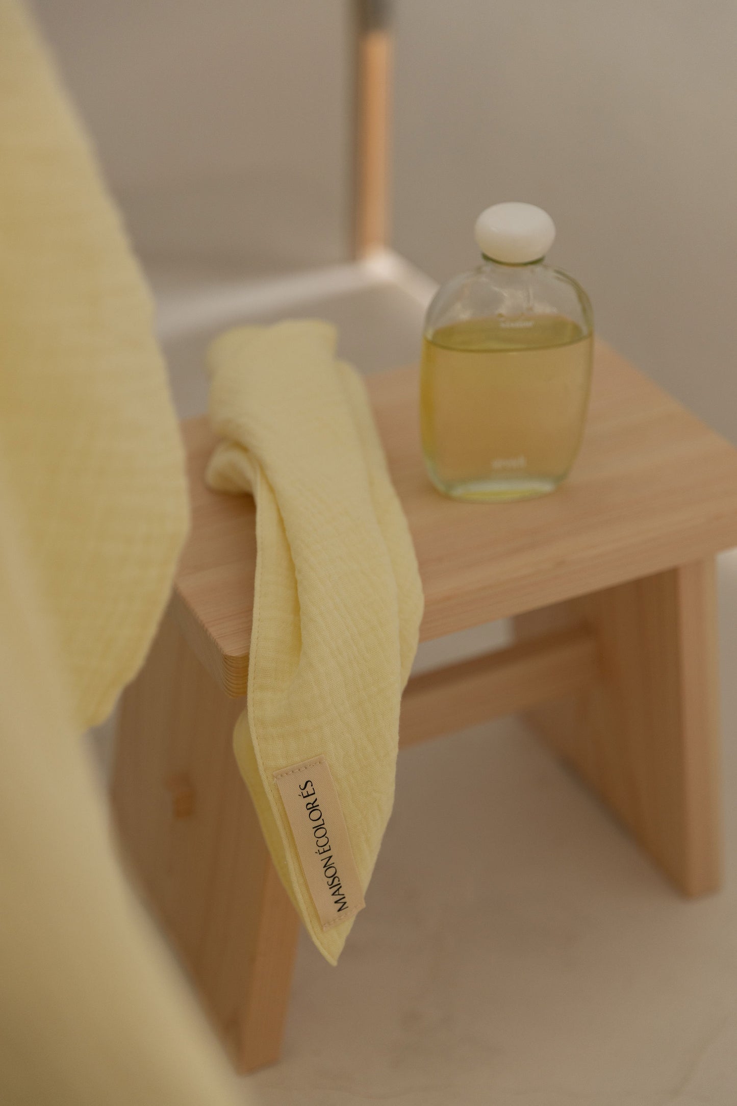 Débarbouillette gaufrée