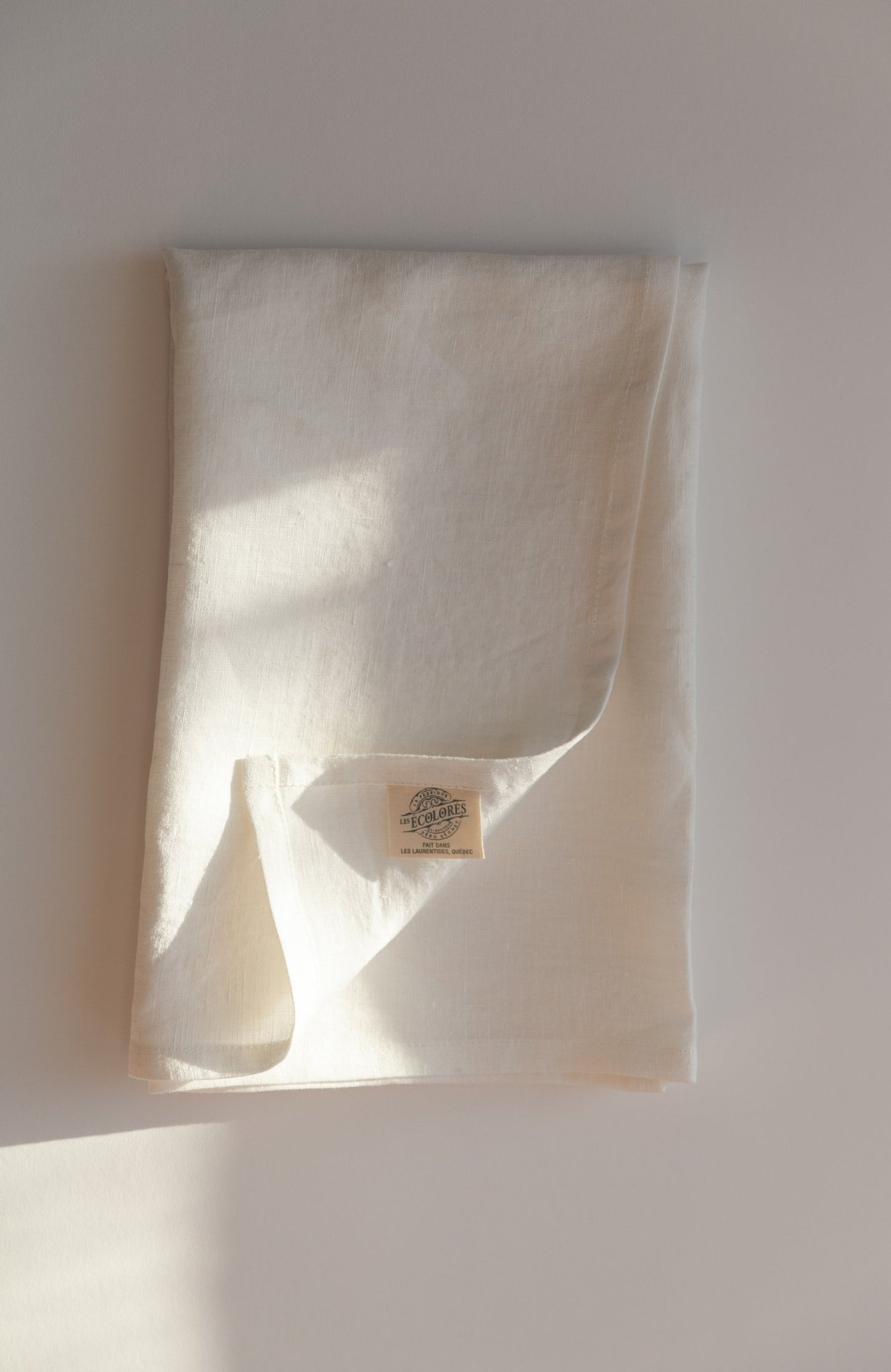Linges de vaisselle lin bio brossé