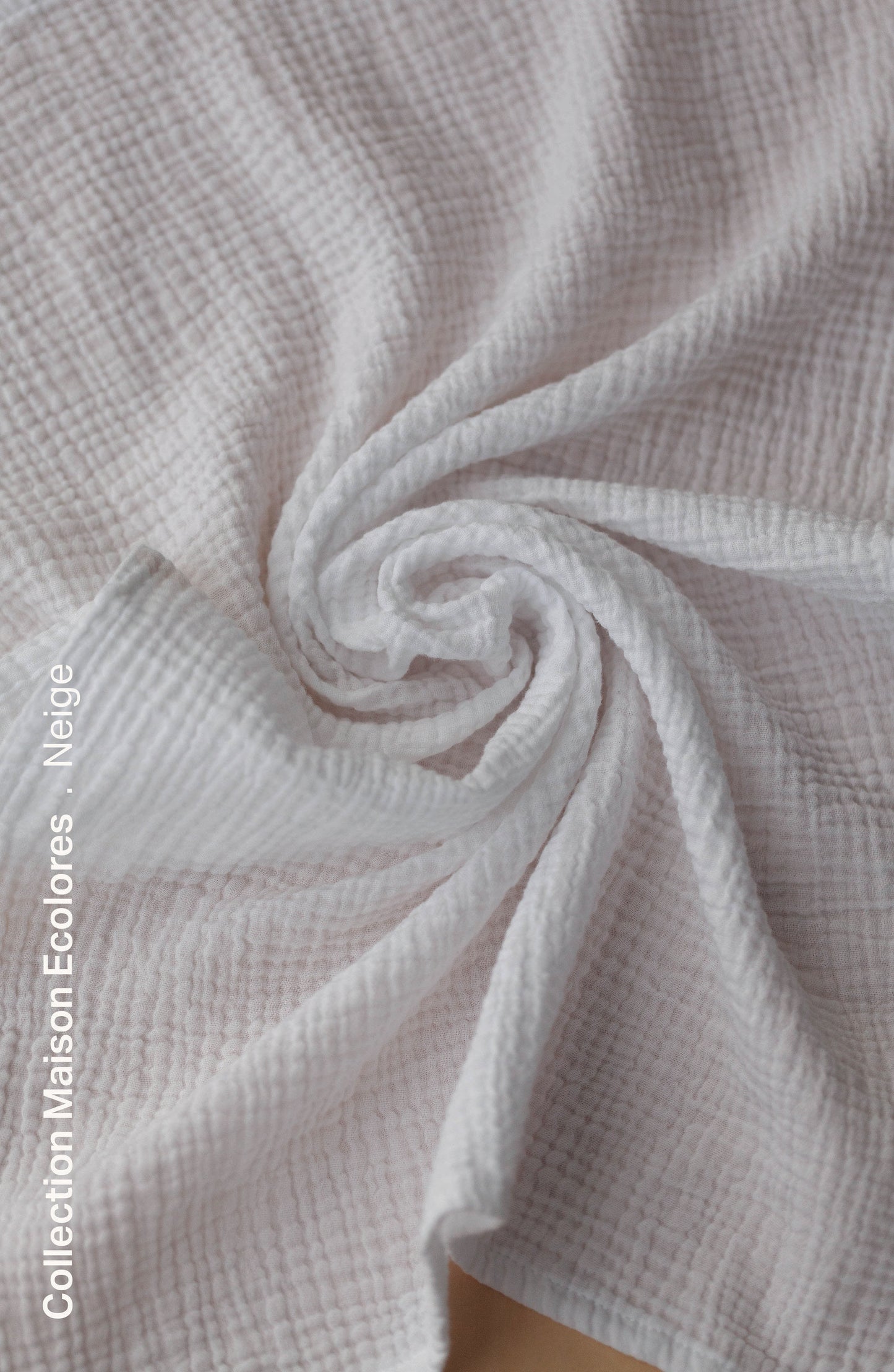 Débarbouillette gaufrée