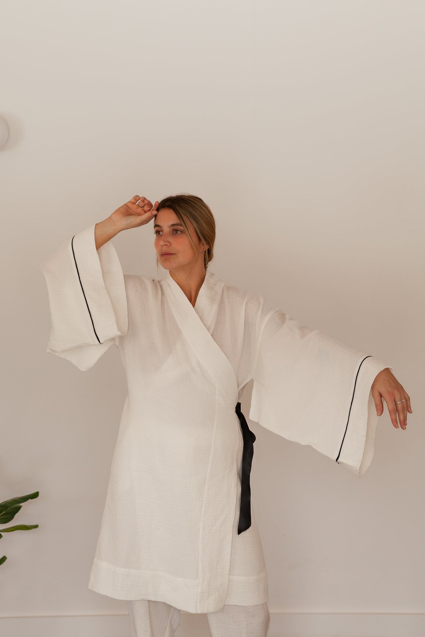 Kimono bathrobe