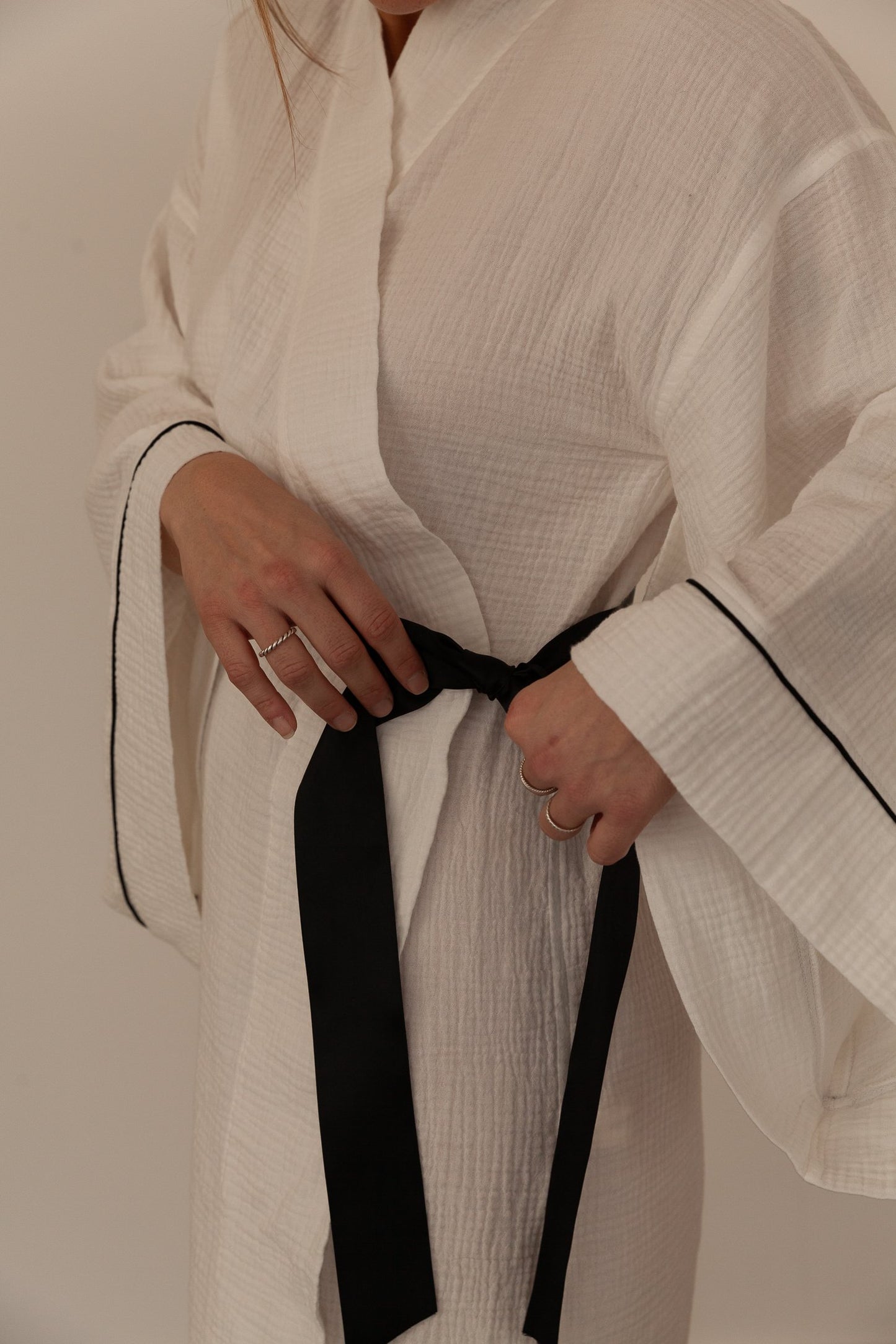 Kimono bathrobe