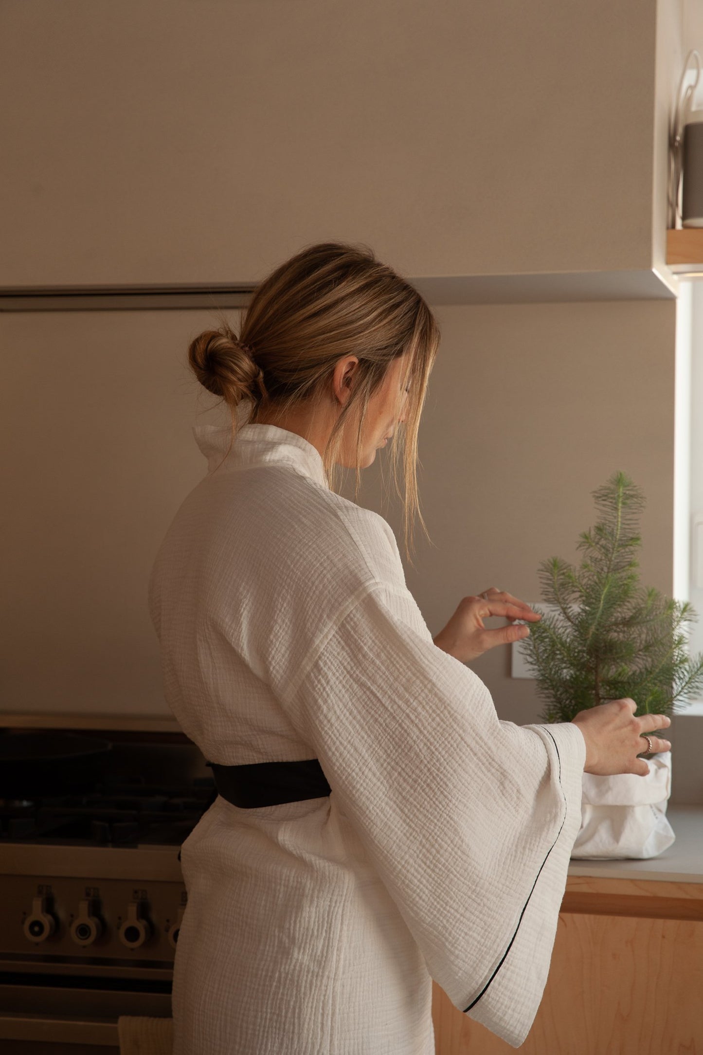 Kimono bathrobe