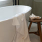 Double-layered bath towels