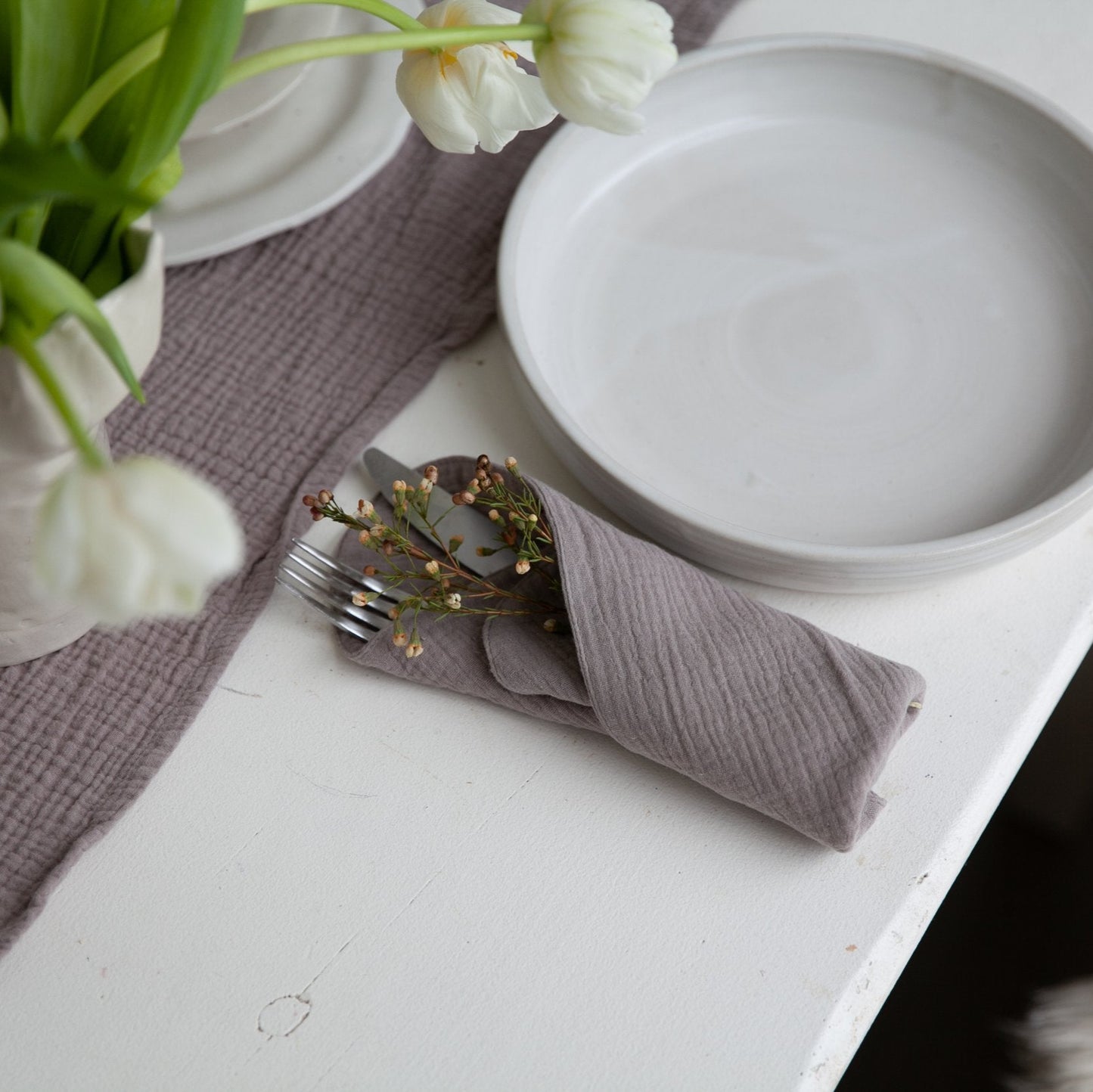 Double-ply napkins/Large dishcloth