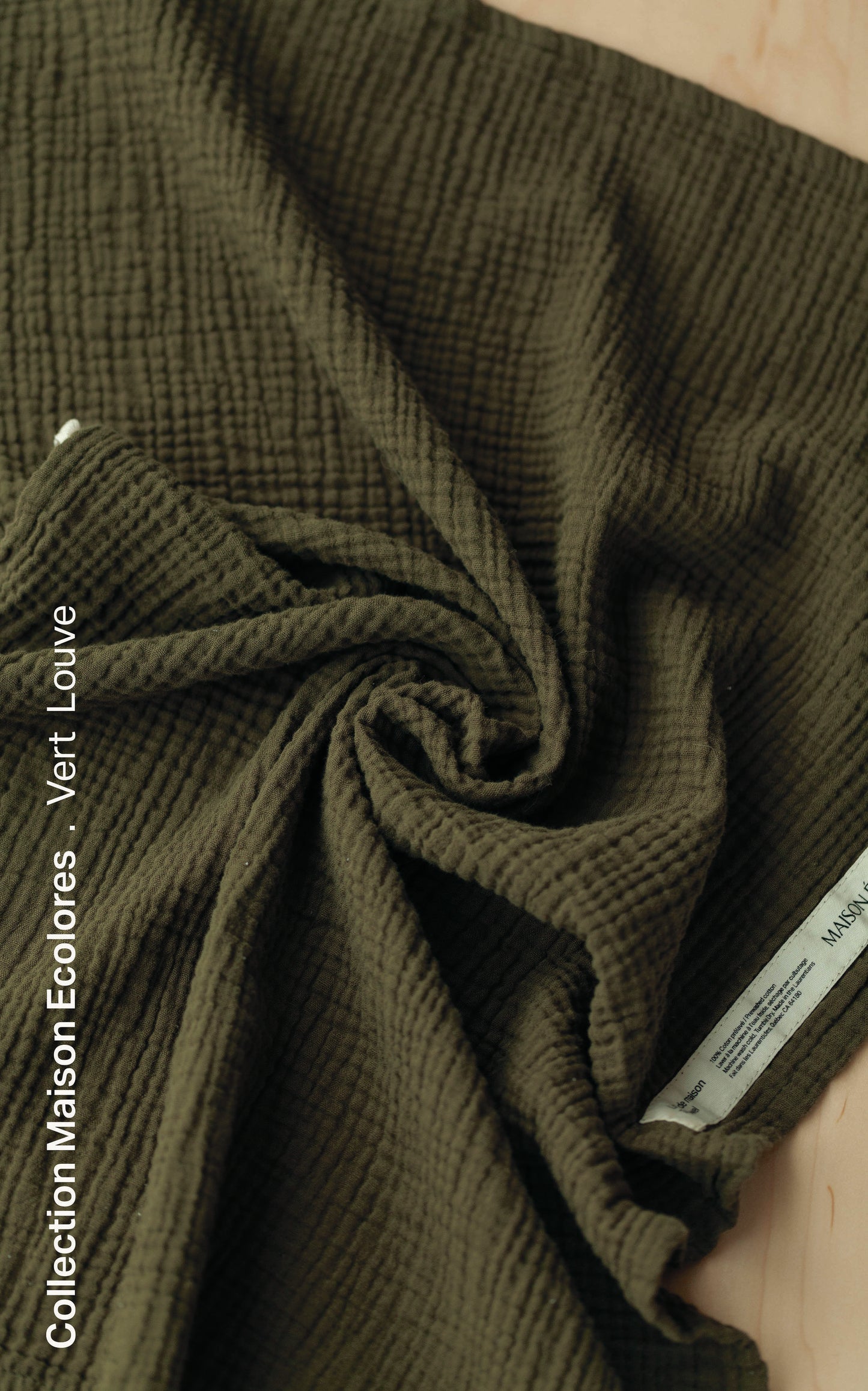 Débarbouillette gaufrée