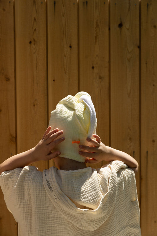 Serviette à cheveux enfant